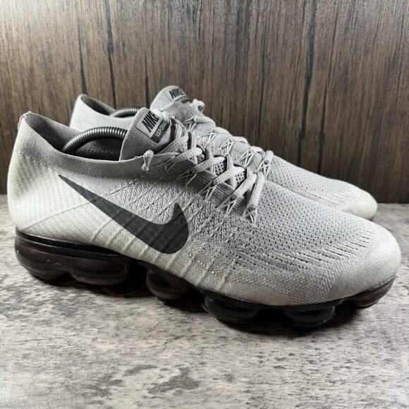 NIKE 2017 AIR VAPORMAX FLYKNIT Gray Shoes Sneakers Men’s Size 12 main image 5